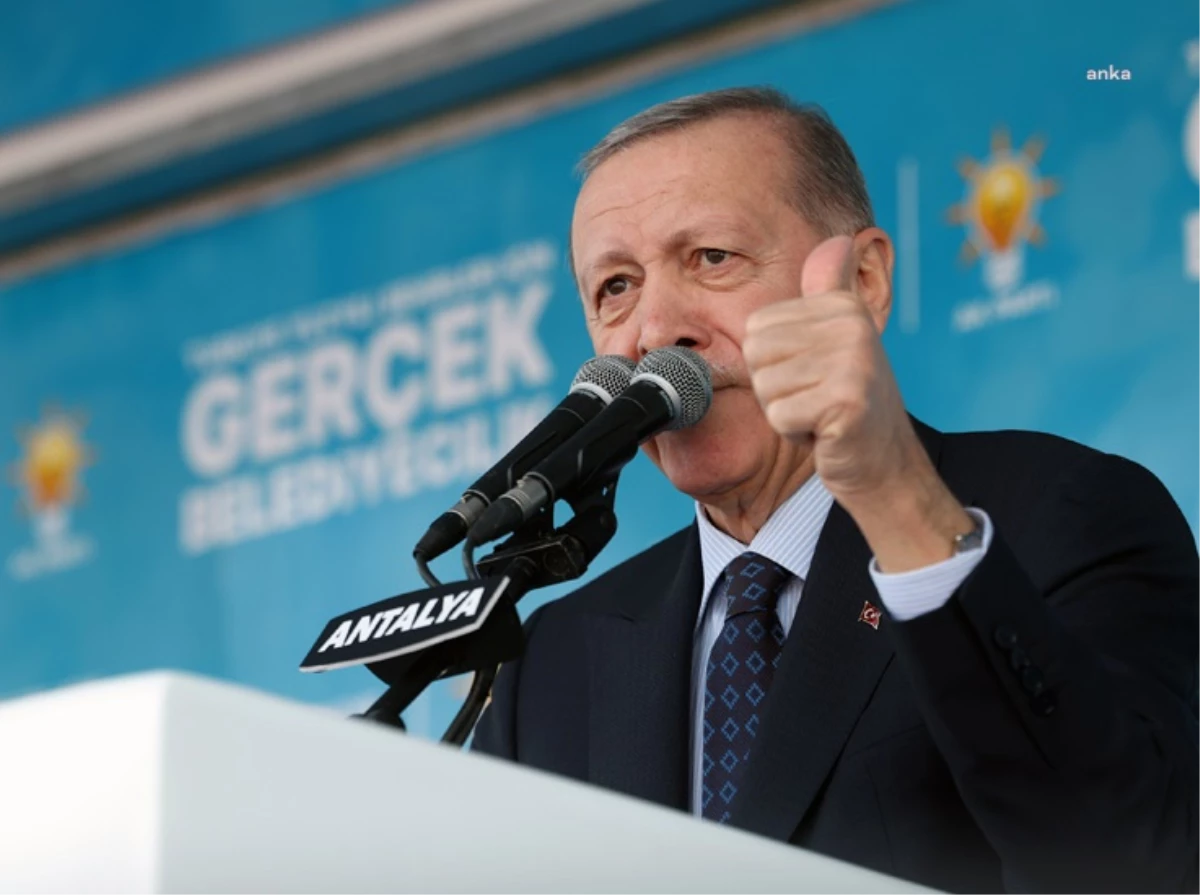 Erdoğan: Hangi maskeyi takarlarsa taksınlar milletimiz bunların ne olduğunu artık gayet iyi biliyor