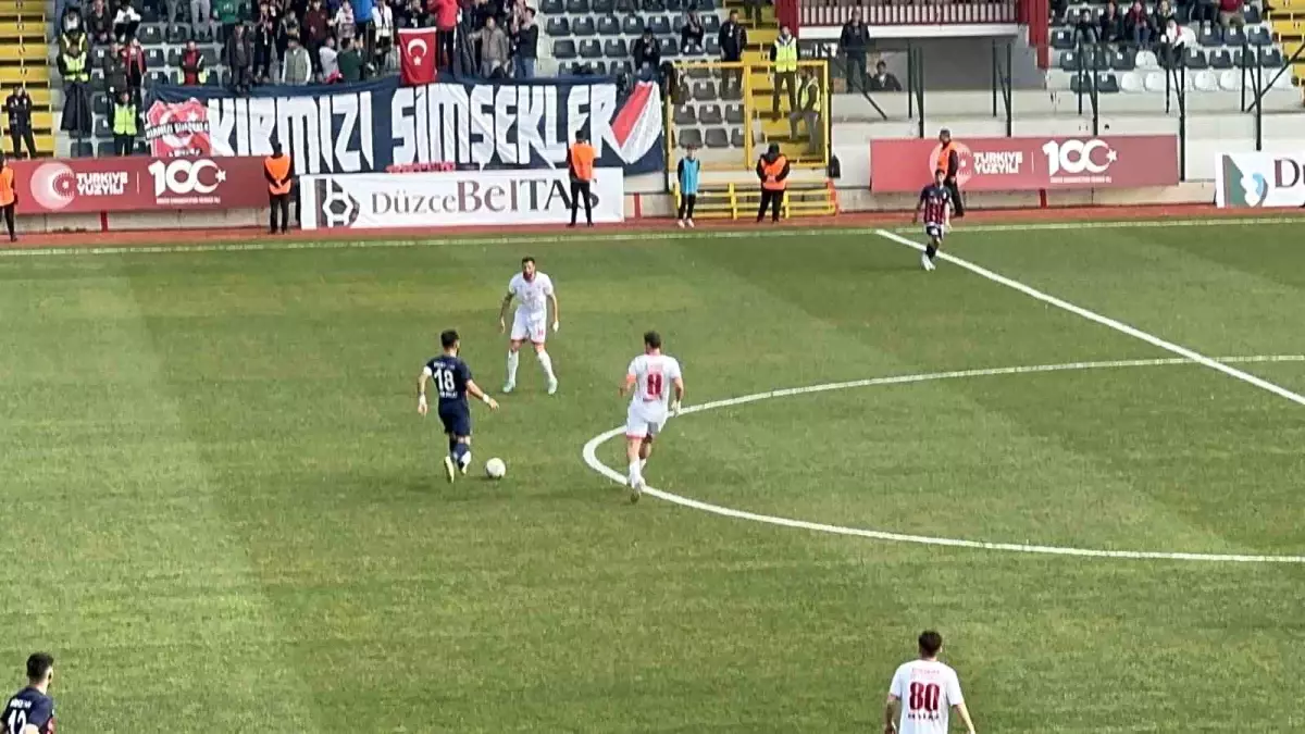 Düzcespor, Fethiyespor SK ile berabere kaldı