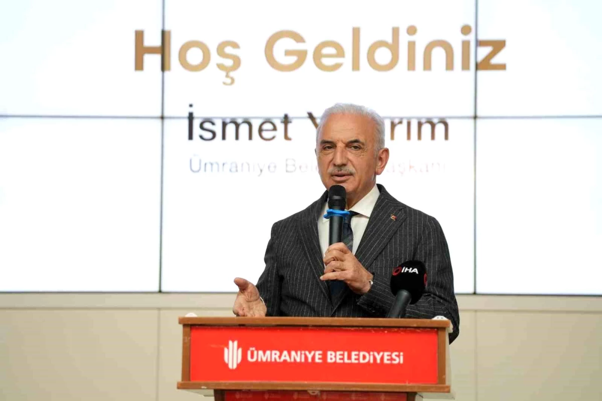 Ümraniye Belediye Başkanı İsmet Yıldırım: İstanbul\'u muradına erdireceğiz