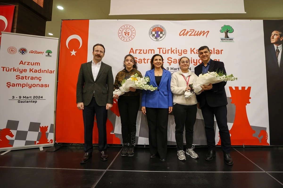 Arzum Türkiye Kadınlar Satranç Şampiyonası Gaziantep\'te başladı