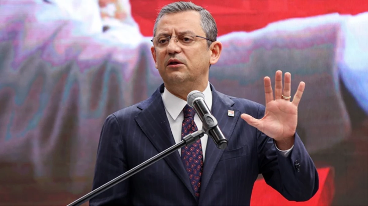 CHP Genel Başkanı Özgür Özel: \'Türkiye\'yi sevenlerden oy istiyoruz\'