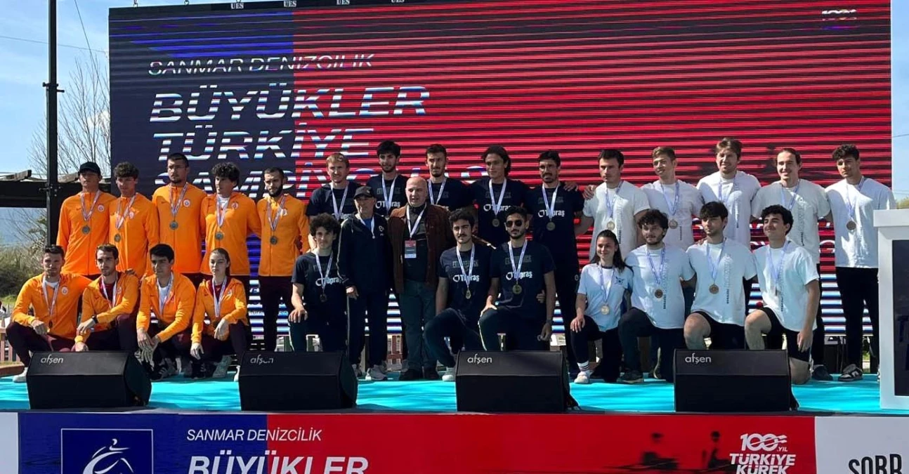 Fenerbahçe Kürek Şubesi Büyükler Türkiye Şampiyonası\'nda şampiyon oldu