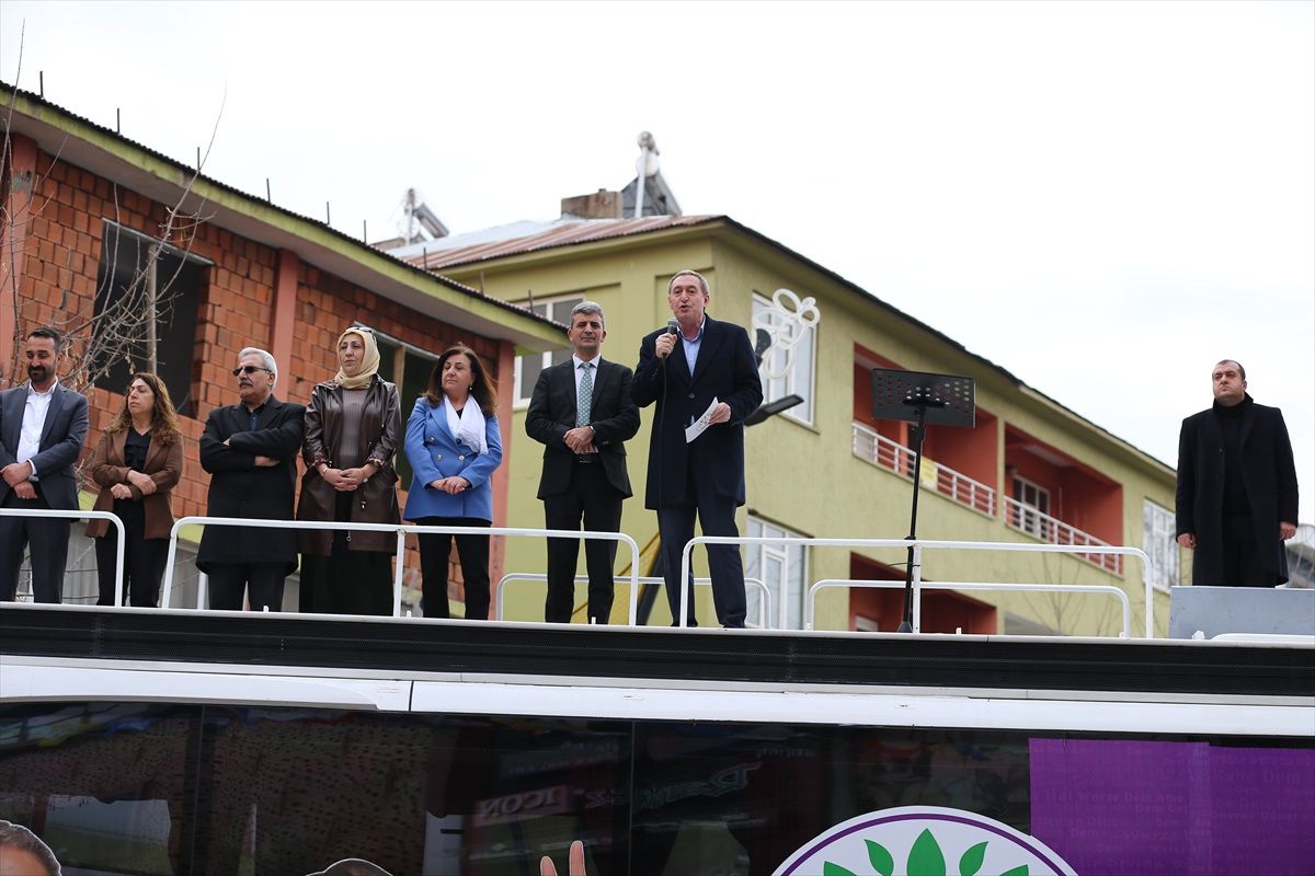 DEM Parti Eş Genel Başkanı Bingöl\'de Halk Buluşması\'na katıldı