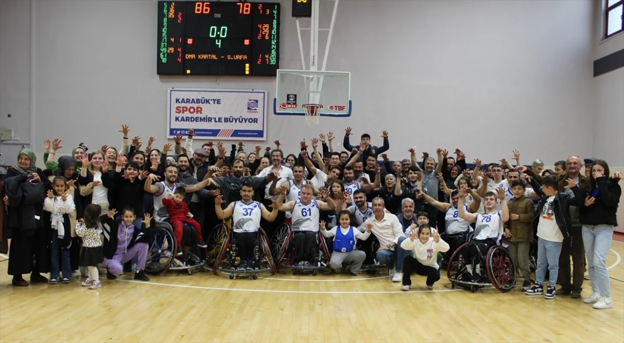 Karabük Demir Kartal Gençlik ve Spor Kulübü, Şanlıurfa Büyükşehir Belediyespor\'u mağlup etti