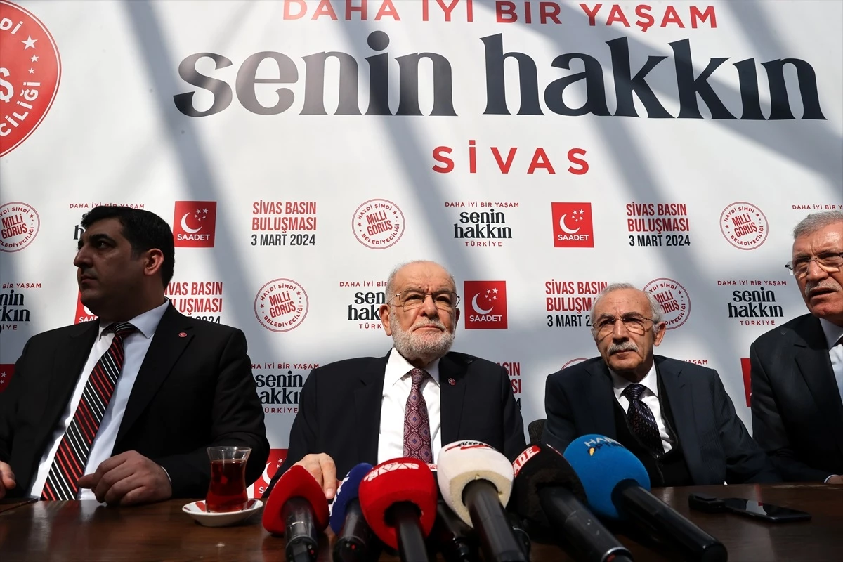 Saadet Partisi Genel Başkanı Temel Karamollaoğlu: Hızlı trenin kendisine karşı değilim ki önceliğe karşıyım