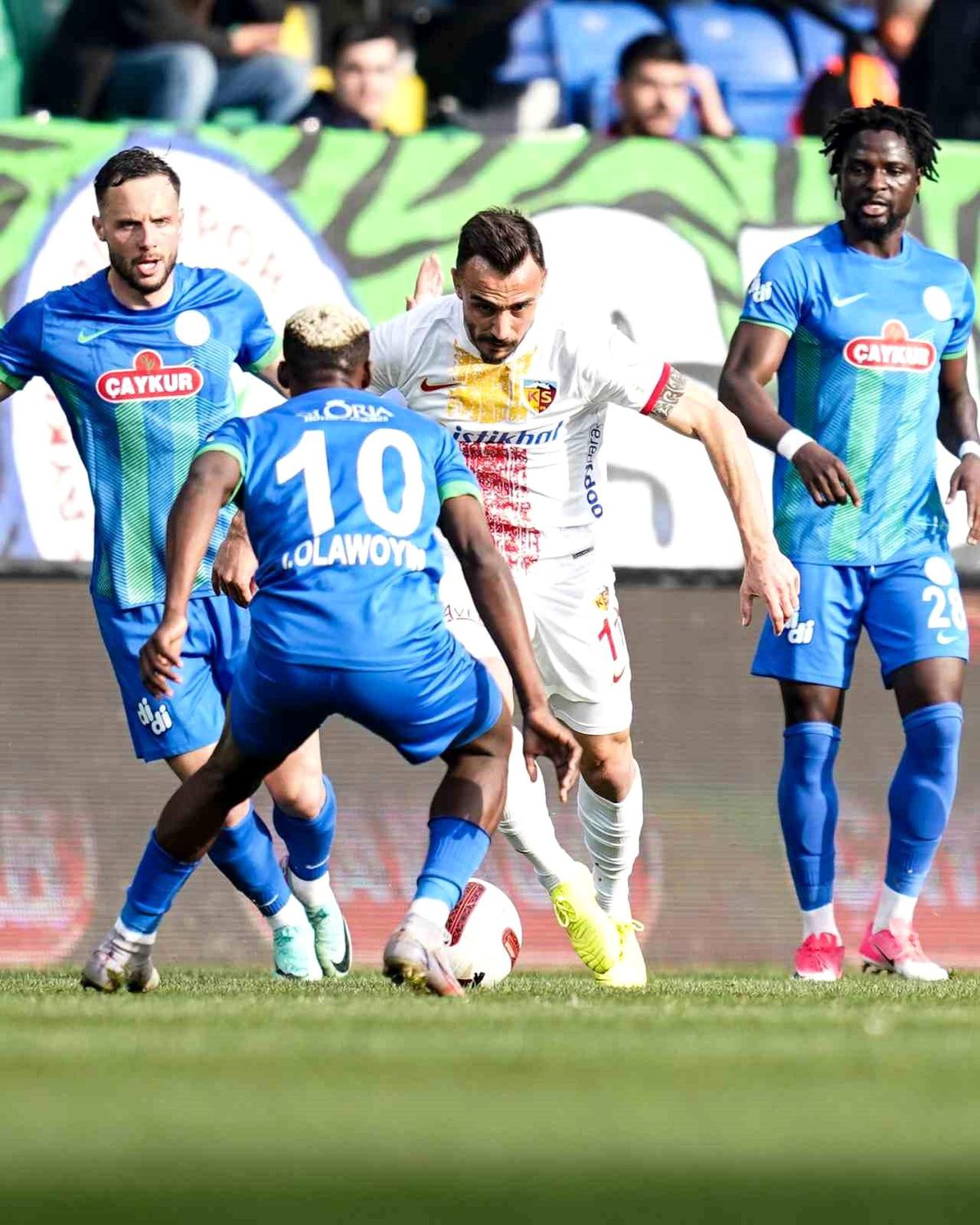 Kayserispor, 5 maç sonra mağlup oldu