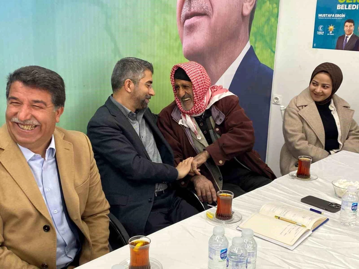 AK Parti Erzurum İl Başkanı Hınıs ve Tekman ilçelerini ziyaret etti