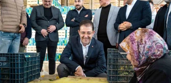 Cumhur İttifakı Mersin Büyükşehir Belediye Başkan Adayı Serdar Soydan, Narenciye Sektörü Çalışanlarıyla Buluştu