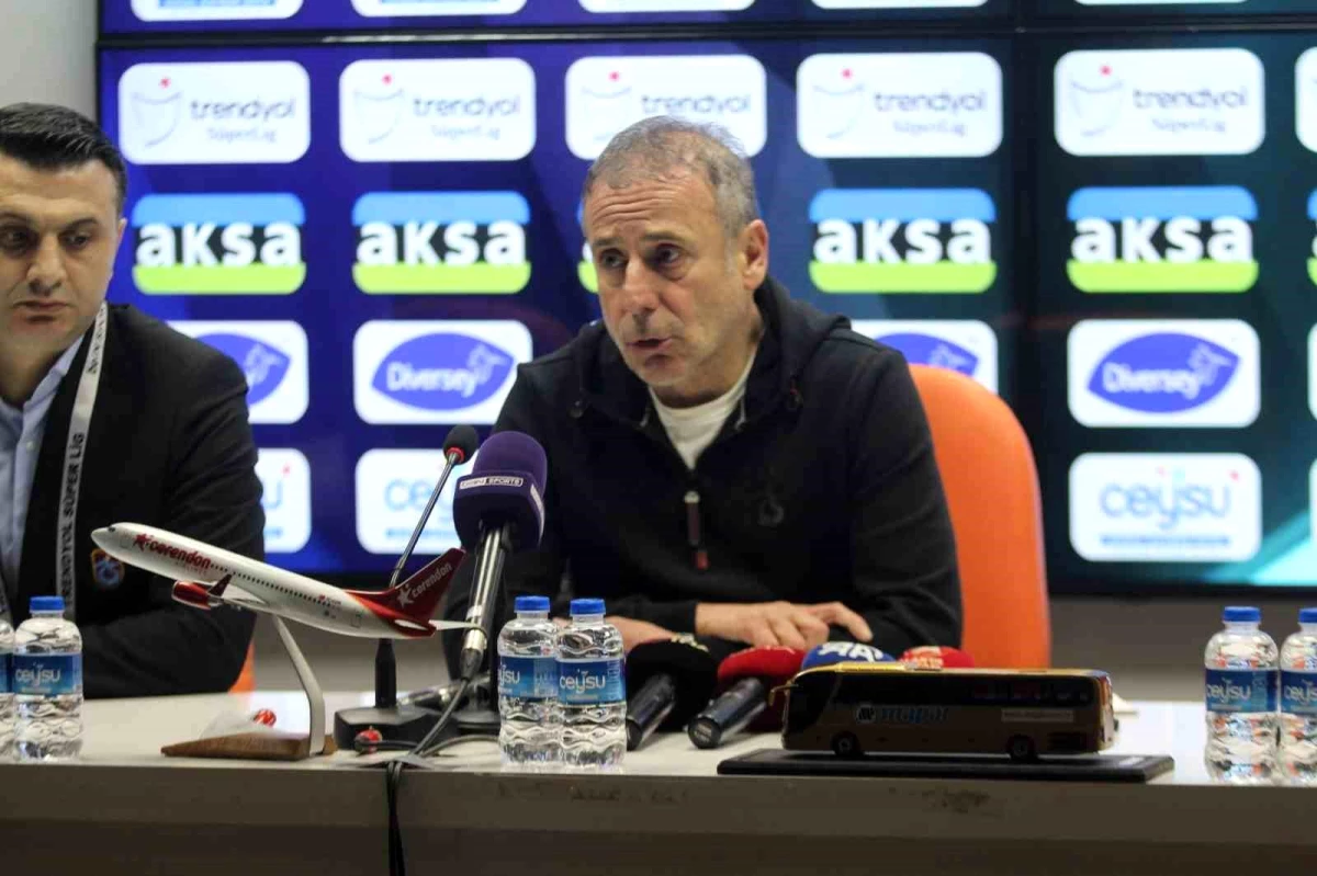 Trabzonspor Teknik Direktörü Abdullah Avcı: "Şanssızlıkların hepsini maçta yaşadık"