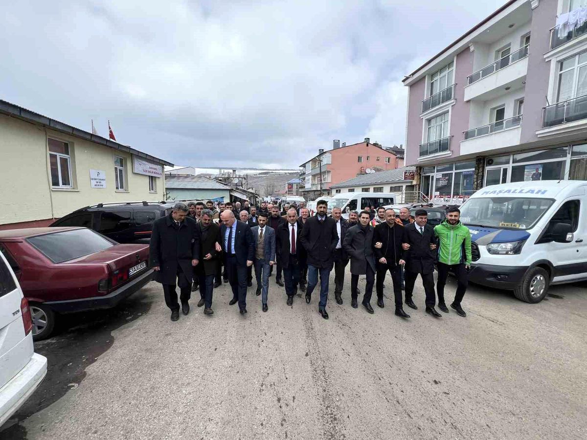 AK Parti Sarıkamış Belediye Başkan Adayı Medeni Çetinkaya Seçim Çalışmalarına Başladı