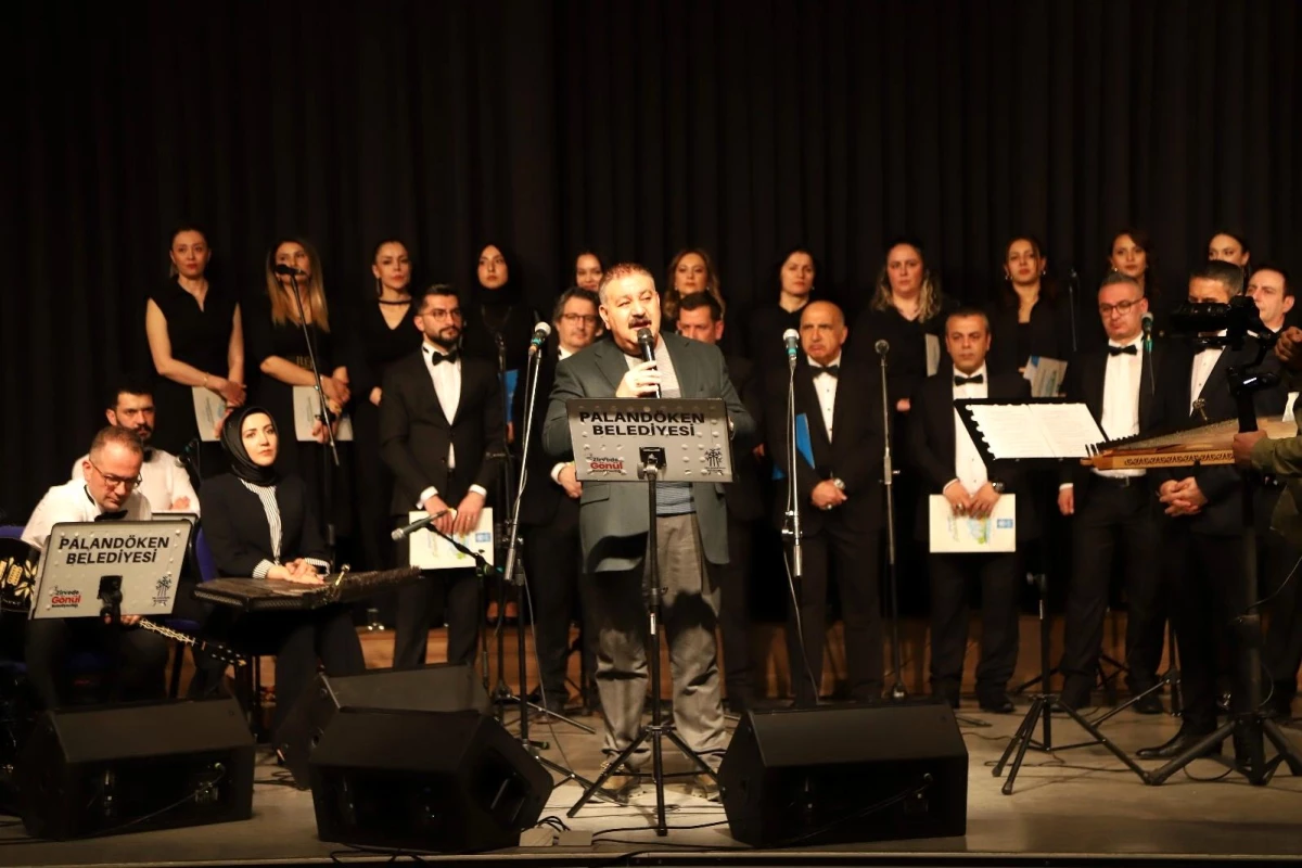 Palandöken Belediyesi Türk Musikisi Topluluğu \'Yürek Yakan Şarkılar\' Konseri