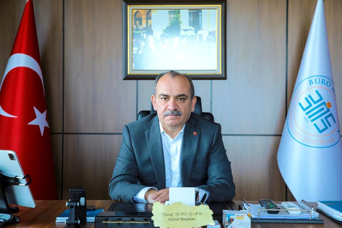 Büro Memur-Sen Genel Başkanı Yusuf Yazgan: Kamu görevlilerinin maaşları yeniden düzenlenmeli