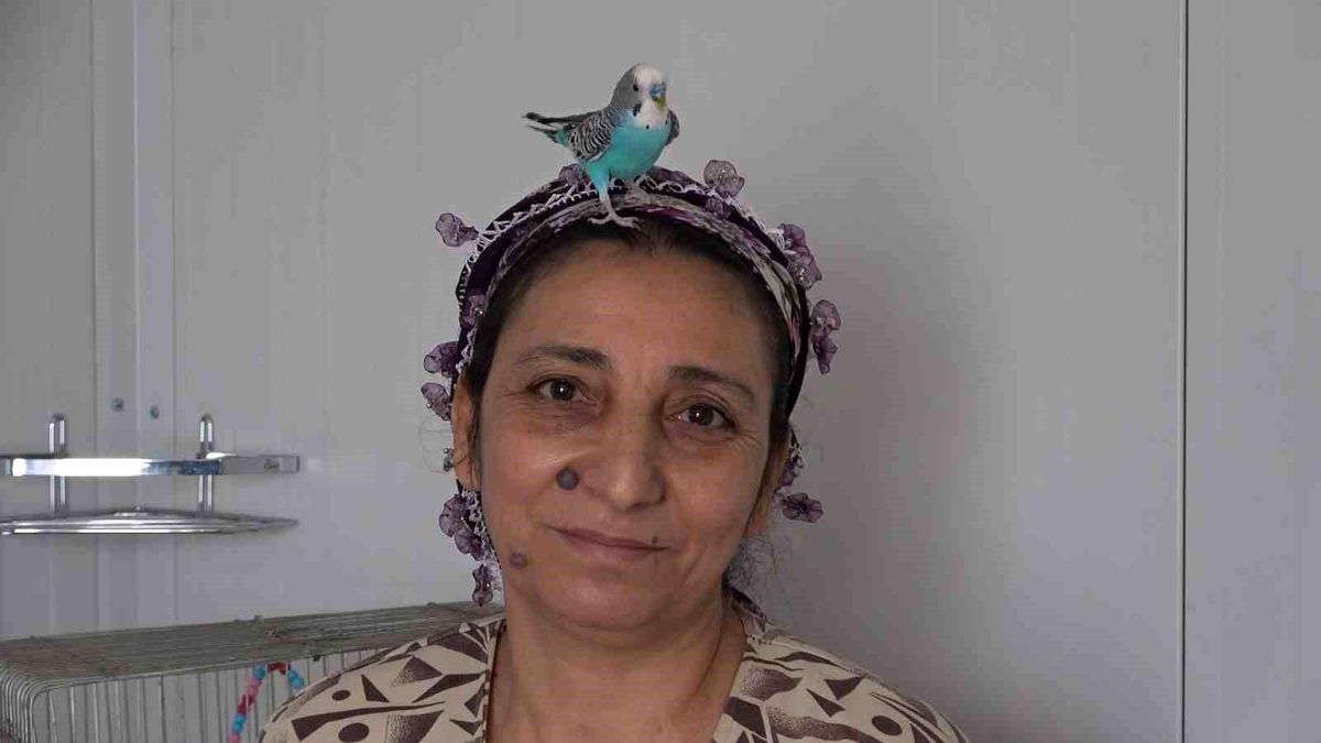 Depremde Kuşuyla Hayatta Kalan Kadın