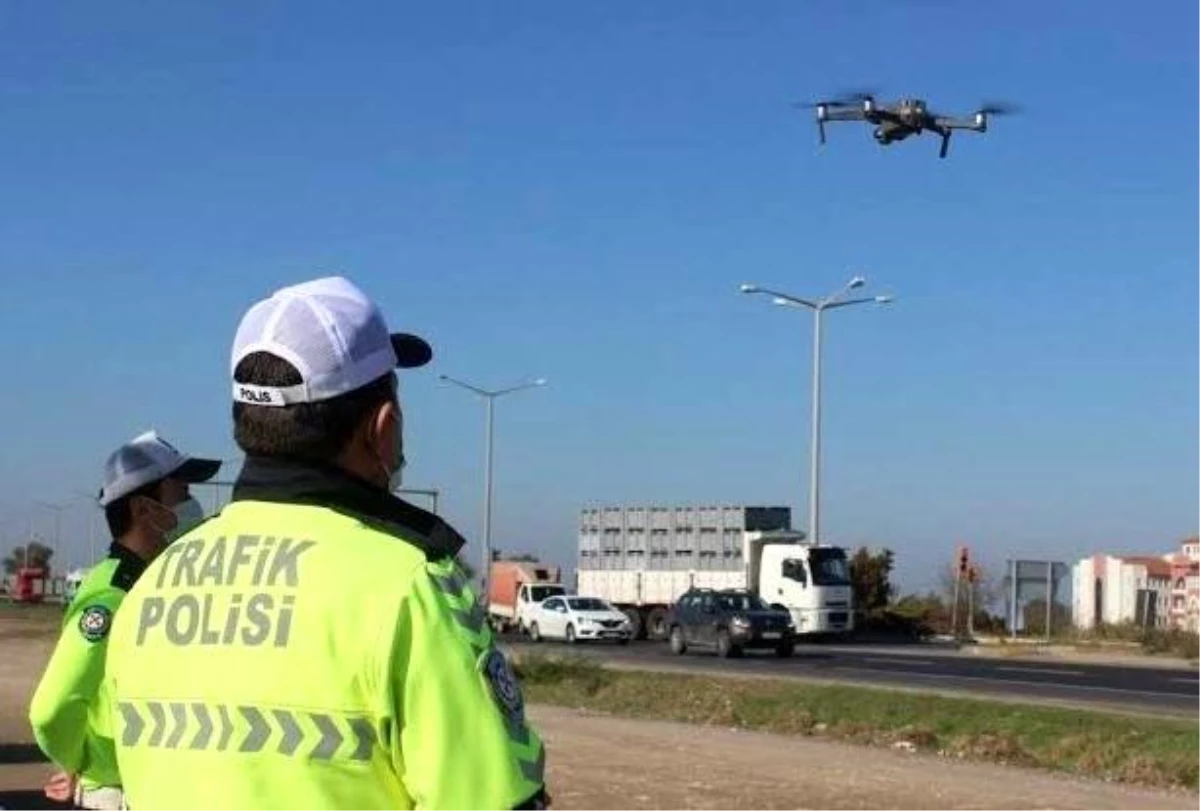 Bilecik\'te Drone ile Yapılan Trafik Denetimlerinde Sürücülere 16 Bin 689 TL İdari Para Cezası Uygulandı