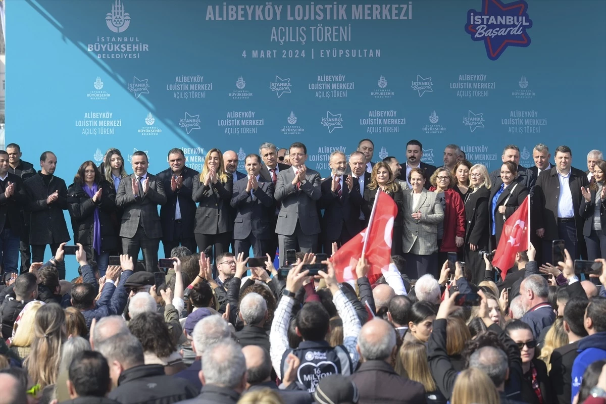 İBB Alibeyköy Lojistik Merkezi Hizmete Açıldı