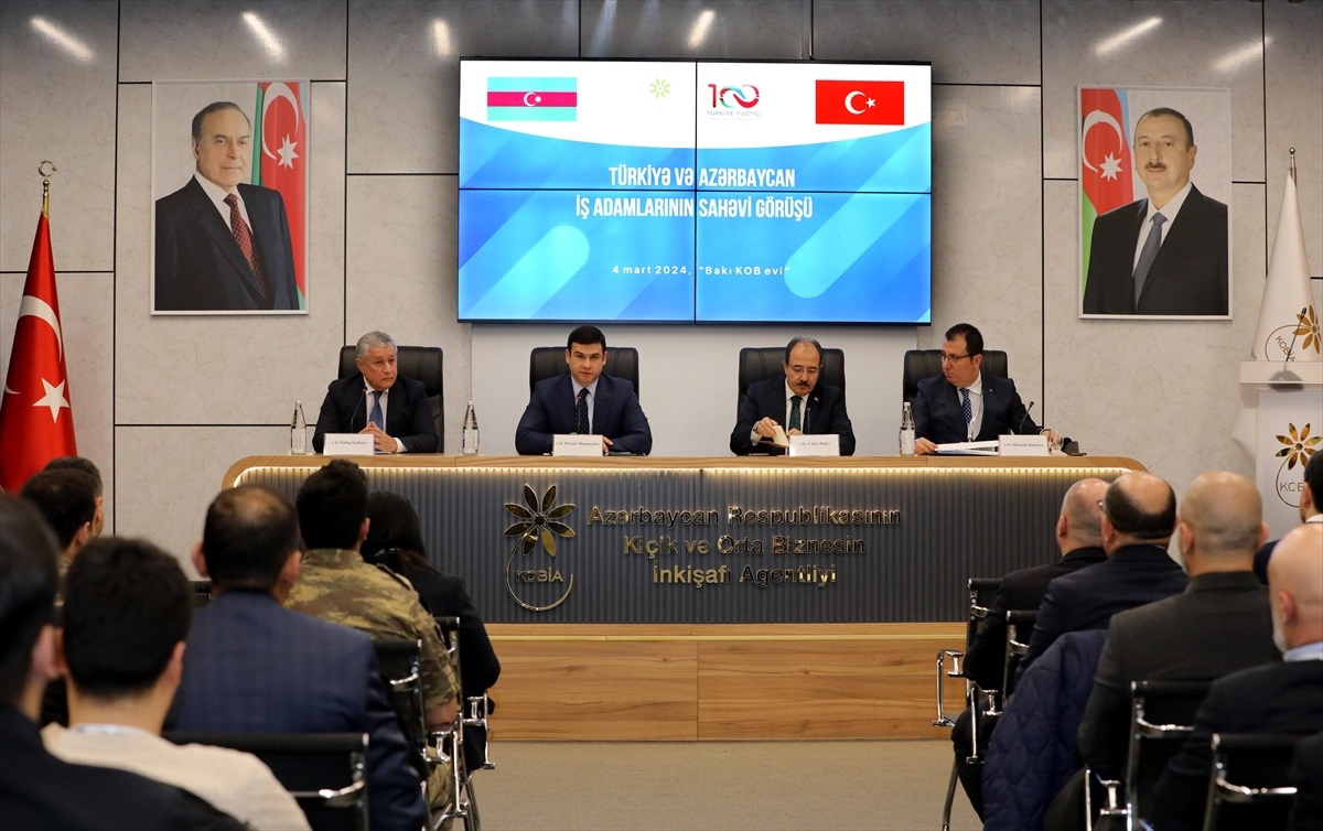 Kahramanmaraşlı iş insanları, Bakü\'de Azerbaycanlı iş insanlarıyla bir araya geldi