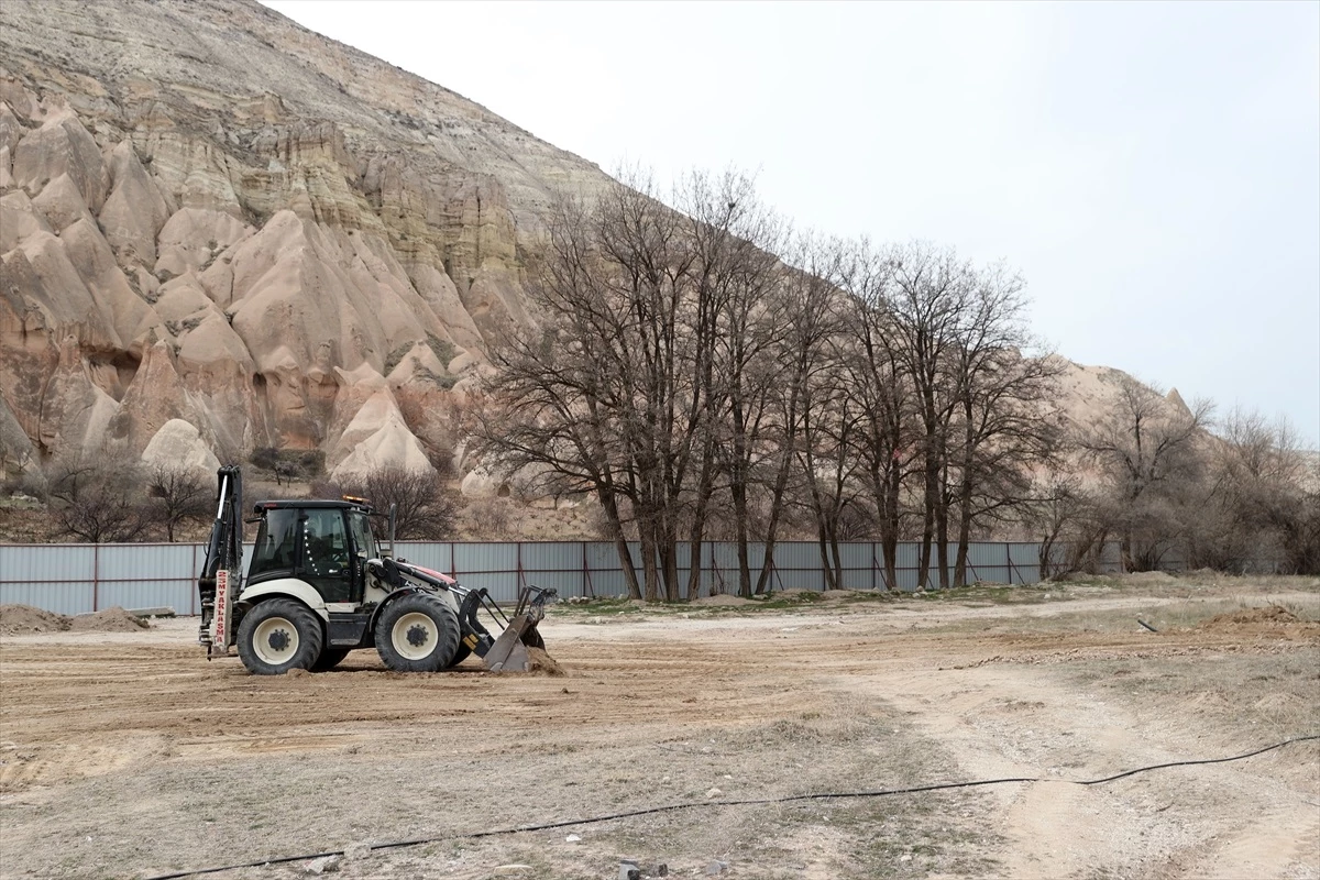 Kapadokya\'da Zelve Ören Yeri\'nde Karşılama Merkezi İnşa Ediliyor
