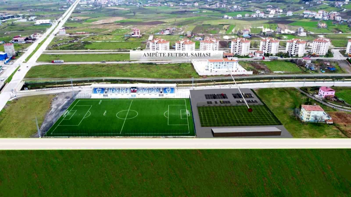 Tekkeköy\'e Karadeniz\'in İlk Ampute Futbol Sahası Kazandırılacak