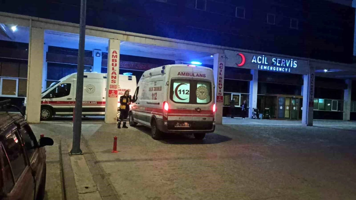 Konya Seydişehir\'de Otomobil Çarpışması: 4 Yaralı