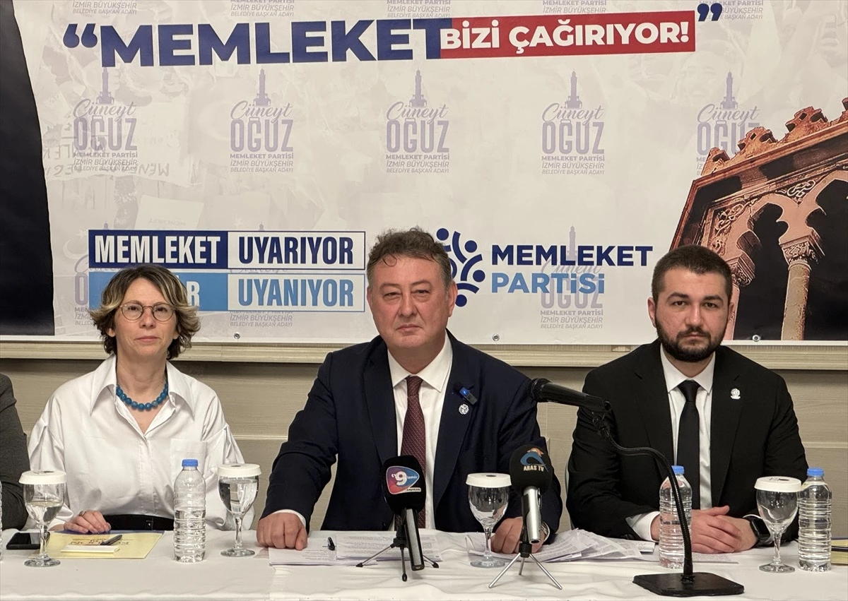 Cüneyt Oğuz, İzmir Büyükşehir Belediye Başkan adayı olarak seçildi