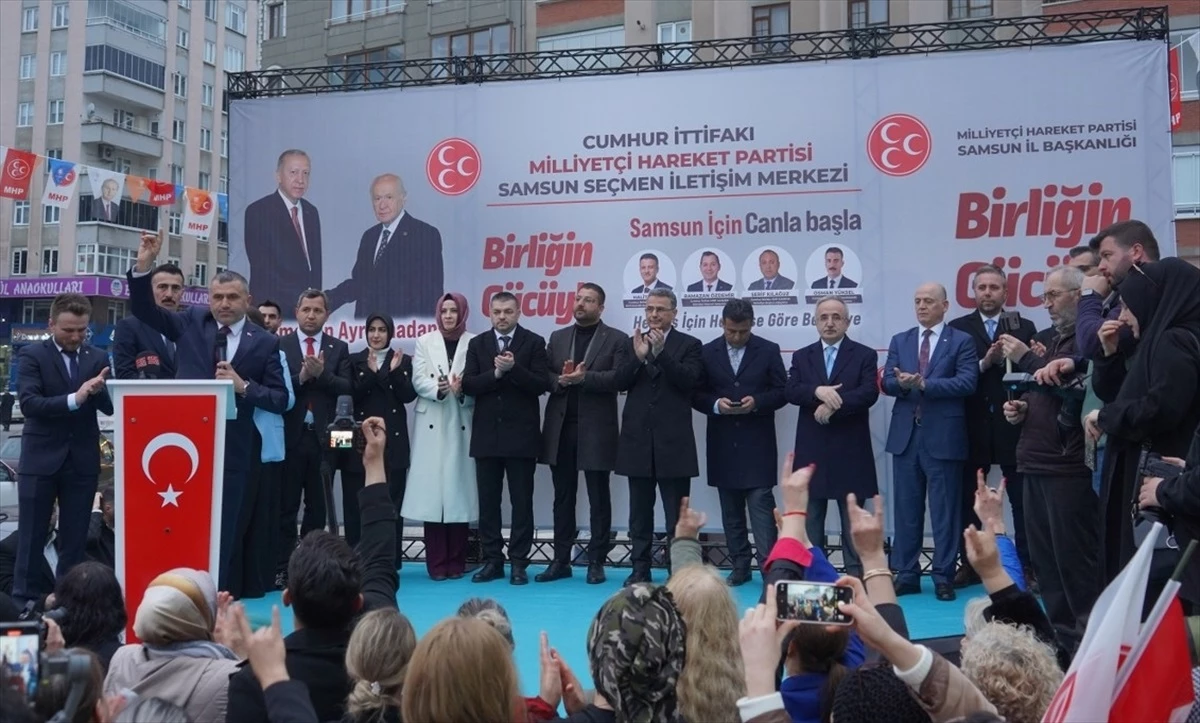 MHP, Samsun\'da Seçmen İletişim Merkezi açtı