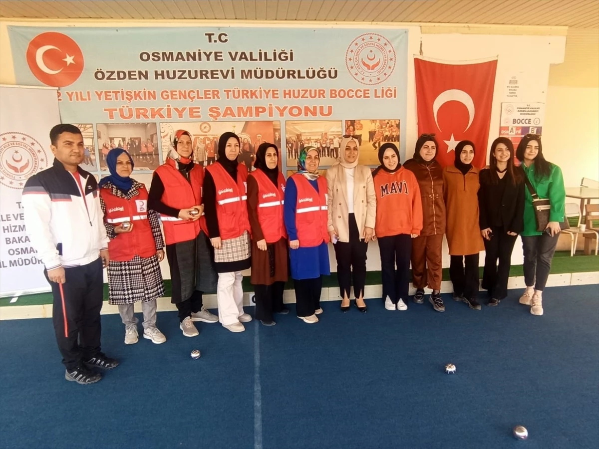 Osmaniye\'de Dünya Kadınlar Günü kapsamında kadınlar arası bocce turnuvası başladı