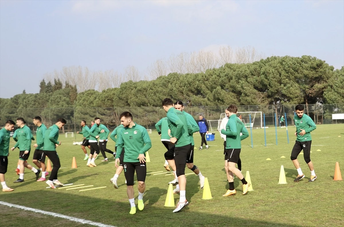 Sakaryaspor, Adanaspor maçı için hazırlıklarını sürdürdü