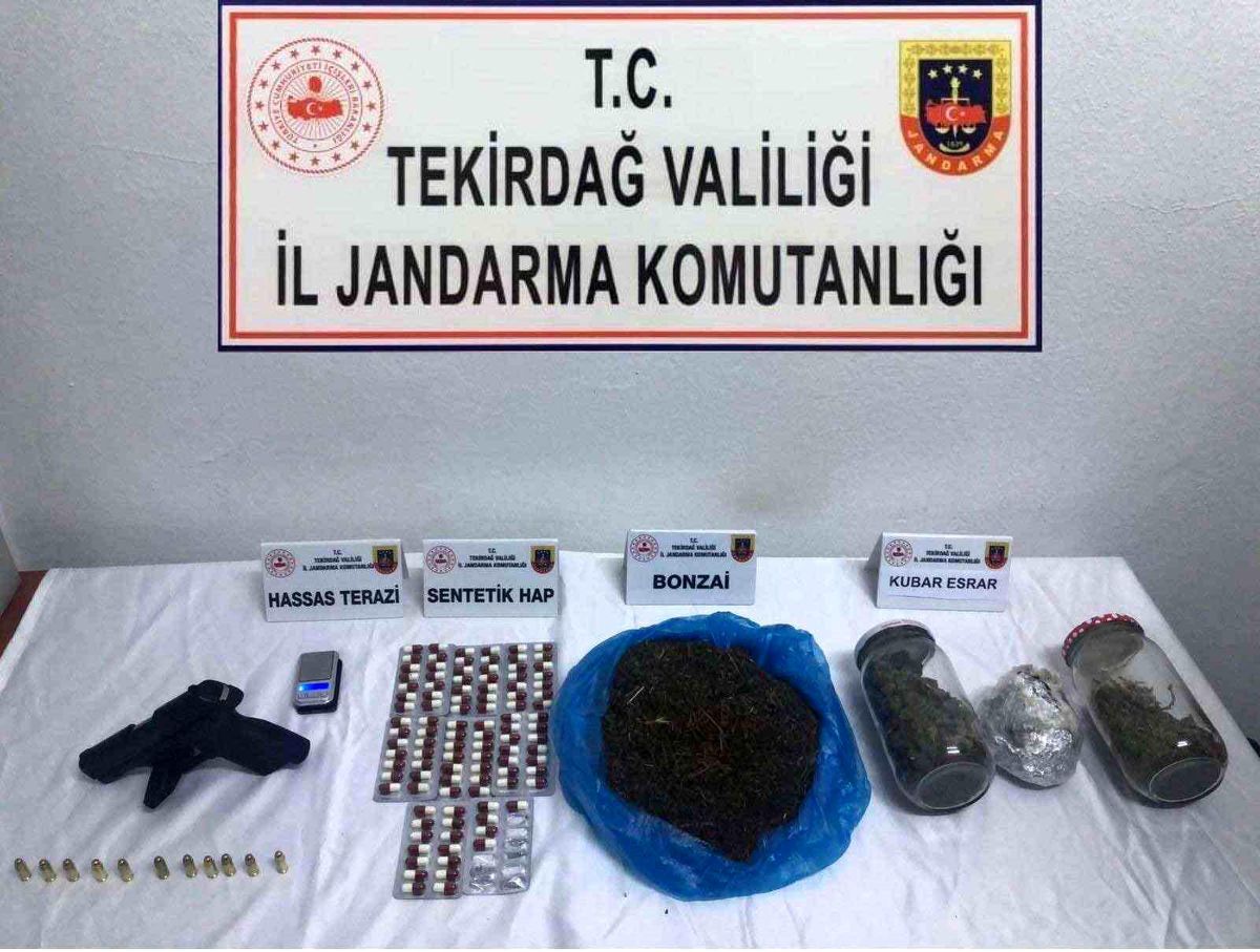 Tekirdağ\'da Jandarma Operasyonunda Uyuşturucu Ele Geçirildi