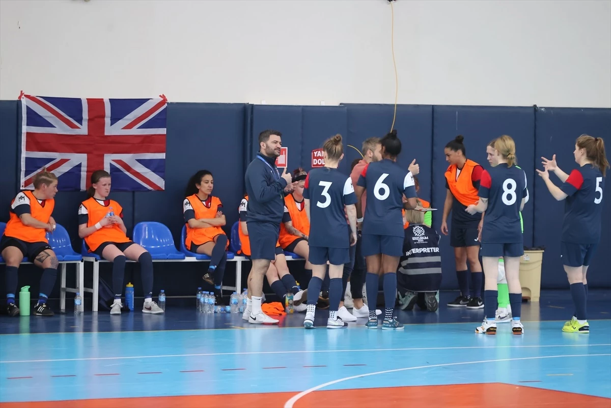 A Milli Kadın Futsal Takımı Büyük Britanya\'ya 11-1 yenildi