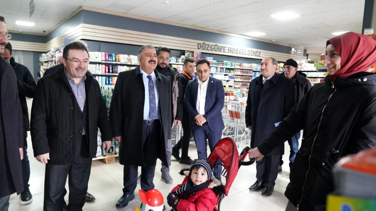AK Parti Erzurum Milletvekili Selami Altınok Palandöken\'de ziyaretlerde bulundu