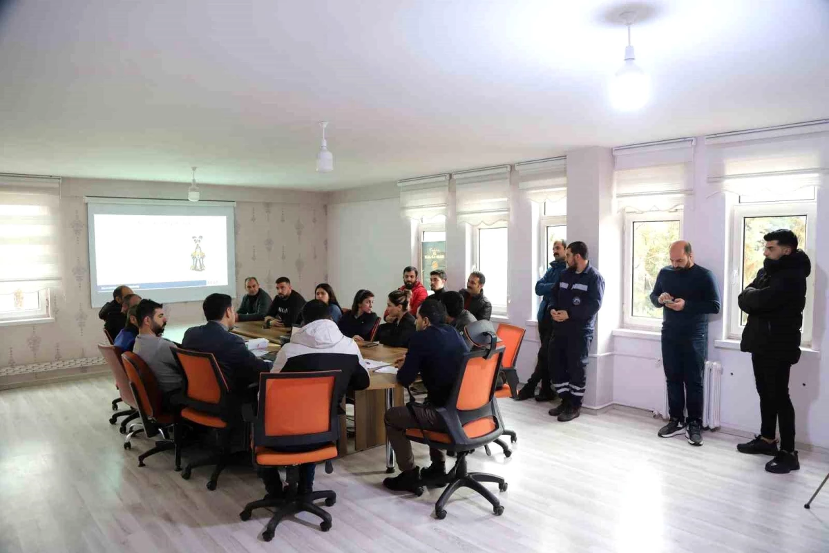 Diyarbakır Ergani Belediyesi Arama Kurtarma Ekibine Eğitim Verildi