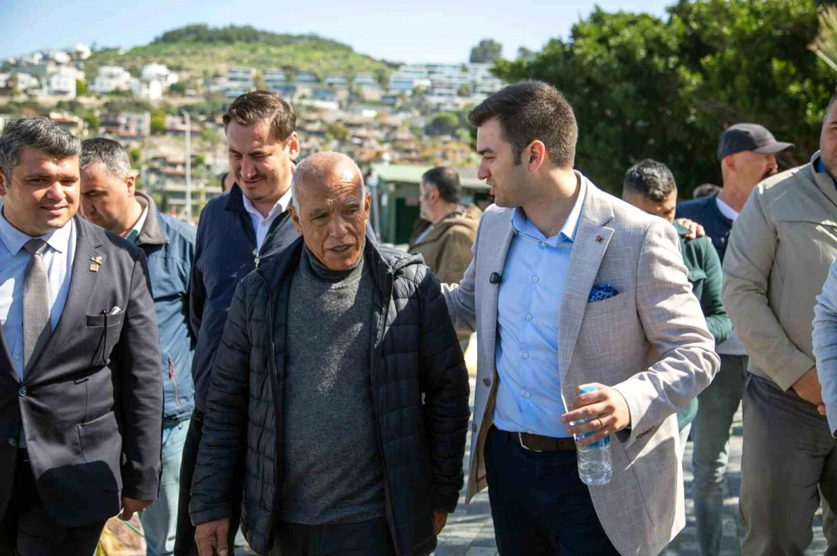 CHP Bodrum Belediye Başkan Adayı Tamer Mandalinci Gündoğan\'ın Kanalizasyon Sorununu Gündeme Getirdi