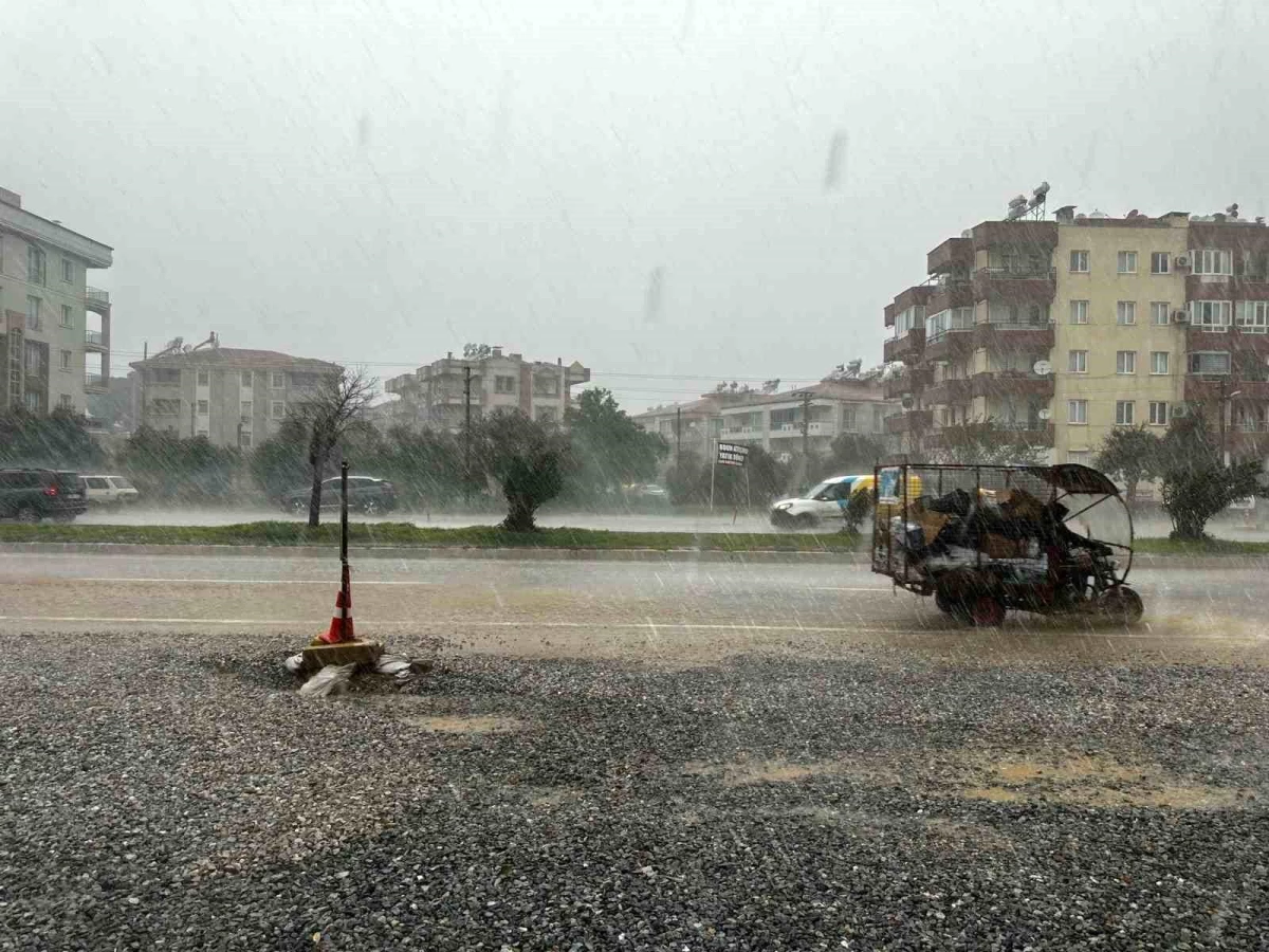 Milas ve çevresinde şiddetli yağışlar ve sel uyarısı