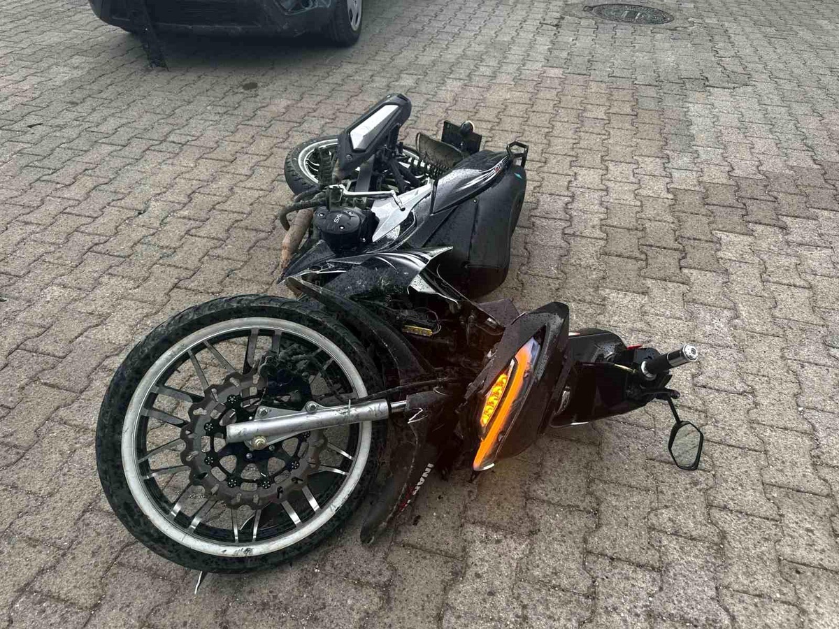 Muğla\'da motosiklet ile otomobil çarpıştı: 1 yaralı