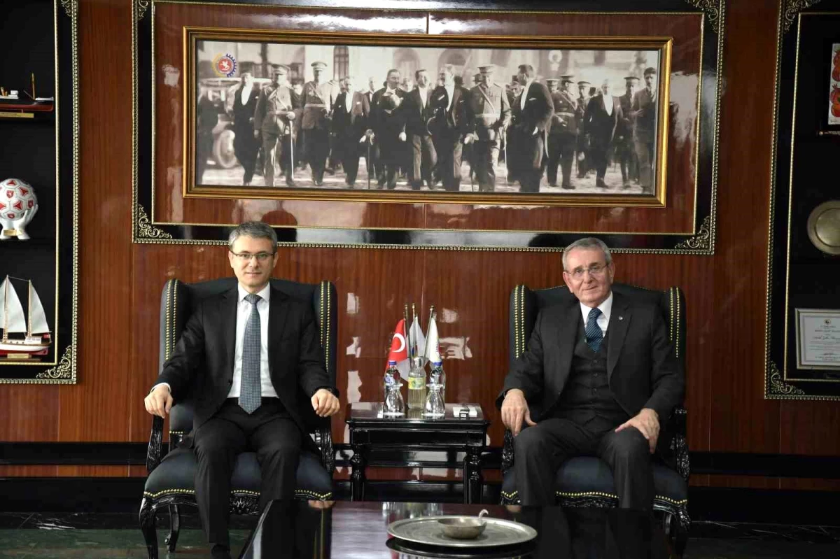 Samsun TSO Başkanı Murzioğlu, Vergi Haftası etkinlikleri kapsamında ziyaret edildi
