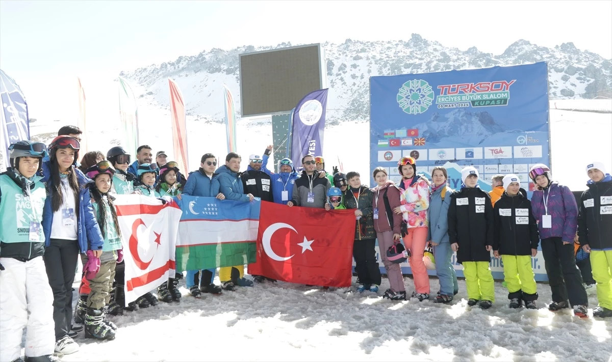 TÜRKSOY Erciyes Büyük Slalom Kupası Yarışları Sona Erdi