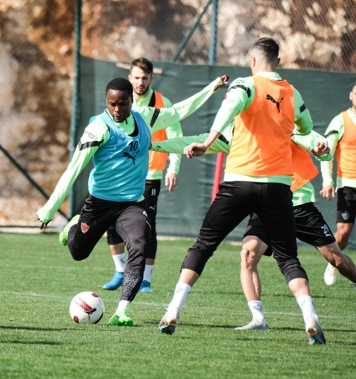 Atakaş Hatayspor, Mondihome Kayserispor maçı için hazırlıklarını sürdürdü