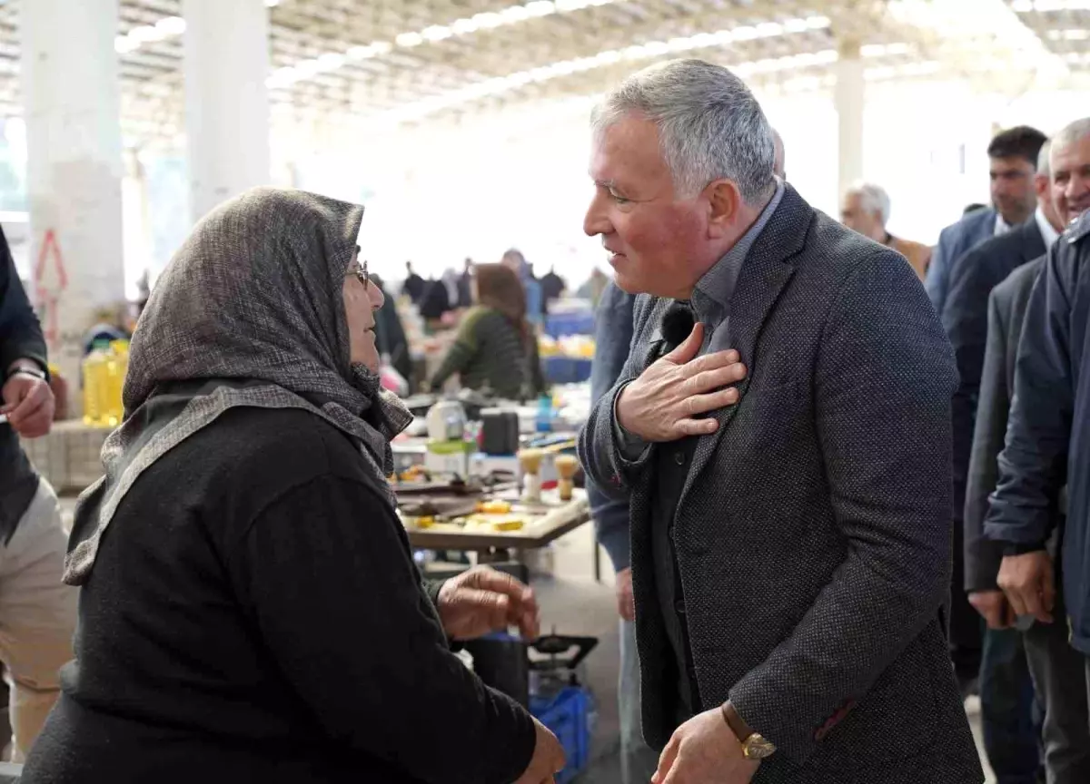 CHP Honaz Belediye Başkanı Yüksel Kepenek Seçim Çalışmalarına Devam Ediyor