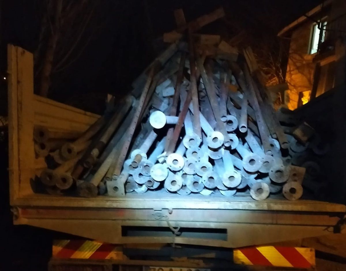 Karabük\'te İnşaat Malzemesi Çalan Şüpheli Tutuklandı