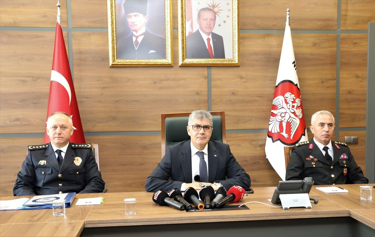 Niğde Valisi, kentin 2 aylık güvenlik bilançosunu açıkladı