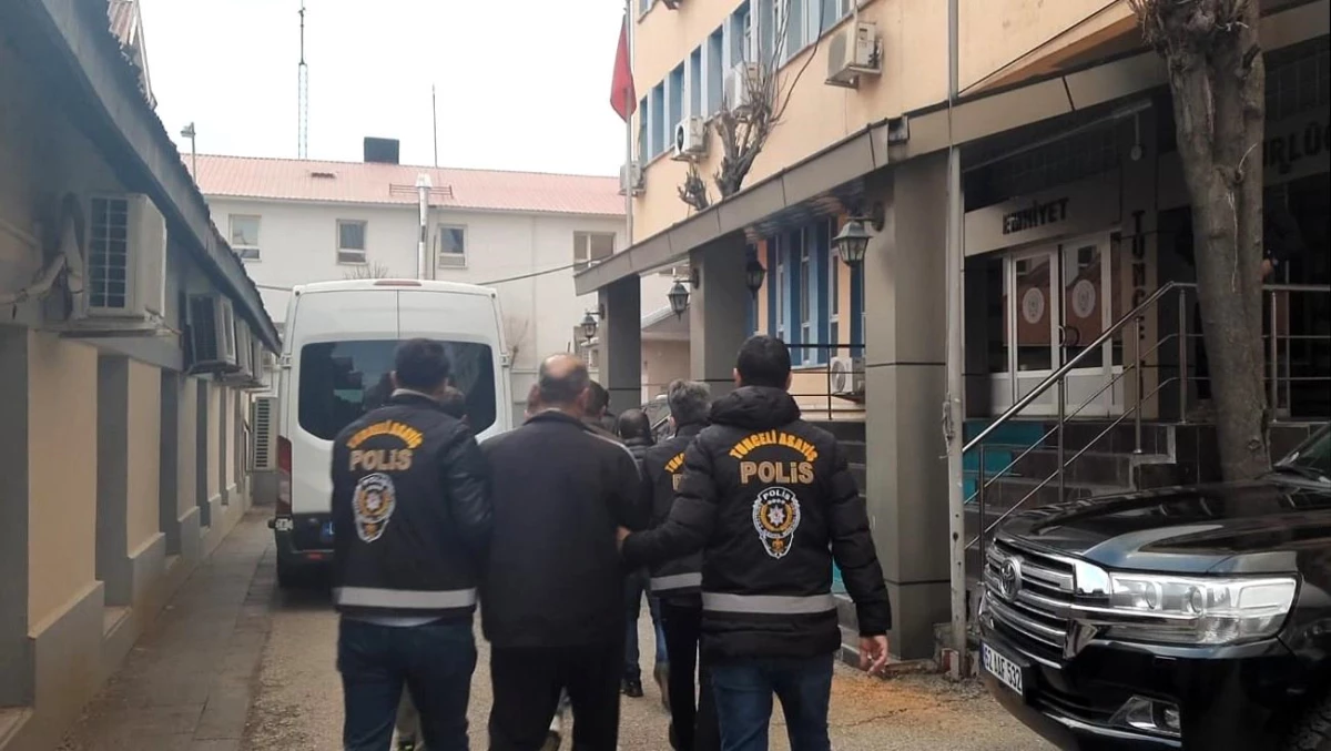 Tunceli\'de Vize Vaadiyle Dolandırıcılık Yapan 3 Kişi Tutuklandı