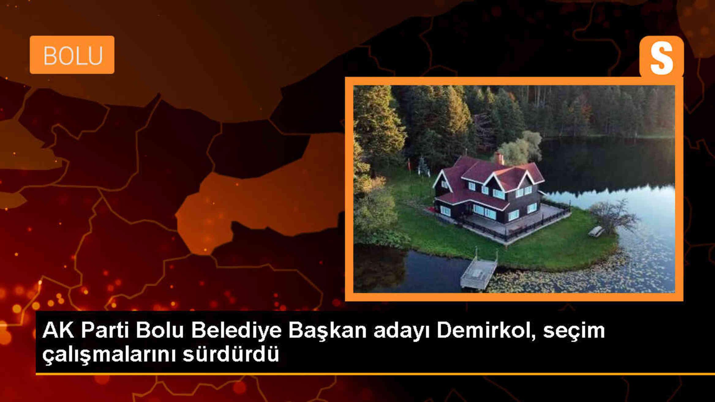 AK Parti Bolu Belediye Başkan Adayı Muhammed Emin Demirkol, Bolu Orman Bölge Müdürlüğü ve Doğa Koruma ve Milli Parklar Şube Müdürlüğü\'nü ziyaret etti