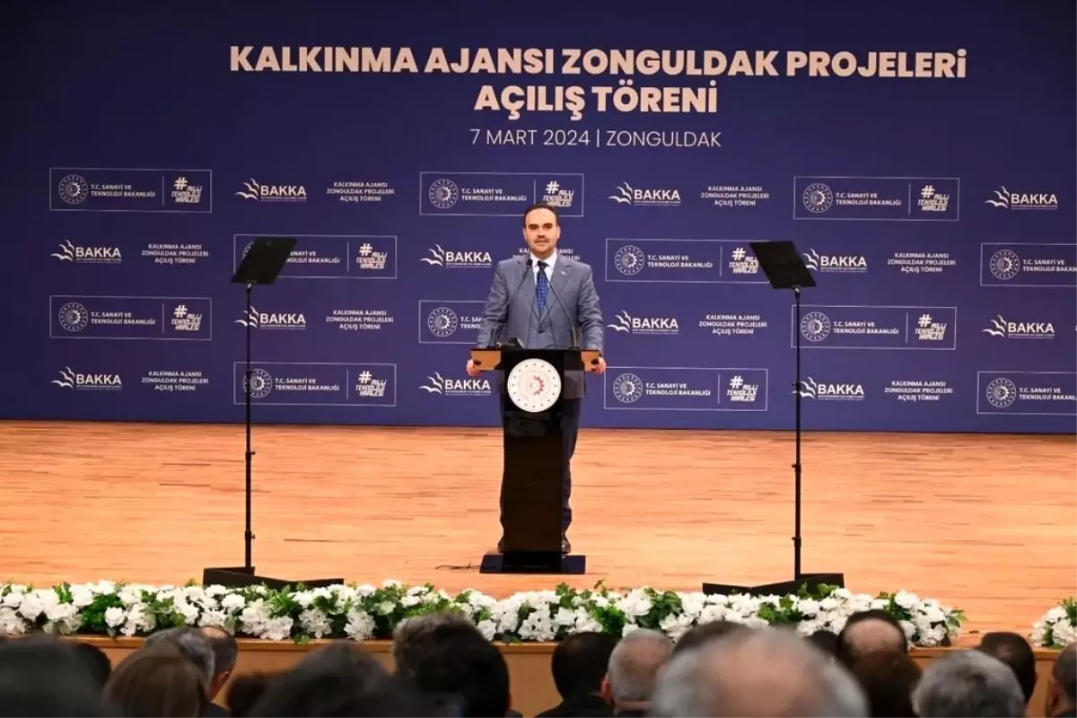 Bakan Kacır, BAKKA\'nın 12 projesinin açılışını gerçekleştirdi