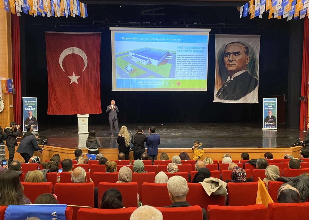 Cumhur İttifakı\'nın Kırşehir Belediye Başkan adayı Osman Arslan projelerini anlattı