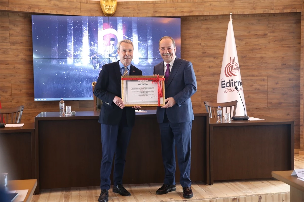 Edirne Belediye Meclisi mart ayı toplantısı yapıldı