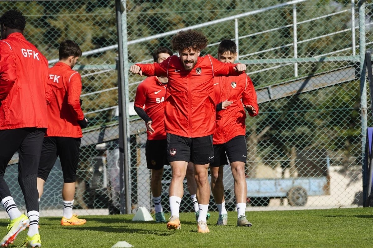 Gaziantep FK, Beşiktaş maçı için hazırlıklarını sürdürdü