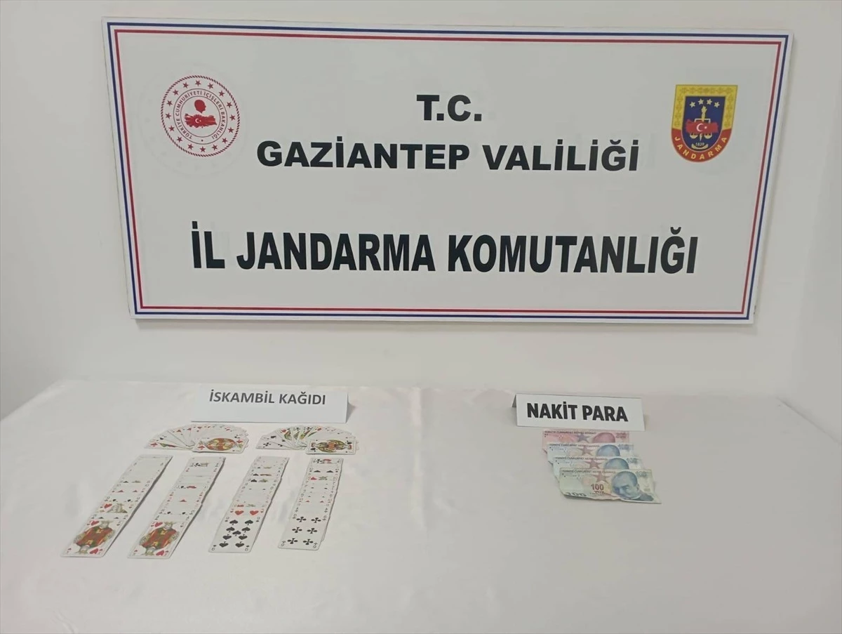Gaziantep\'te 7 Kişi Kumar Oynarken Yakalandı