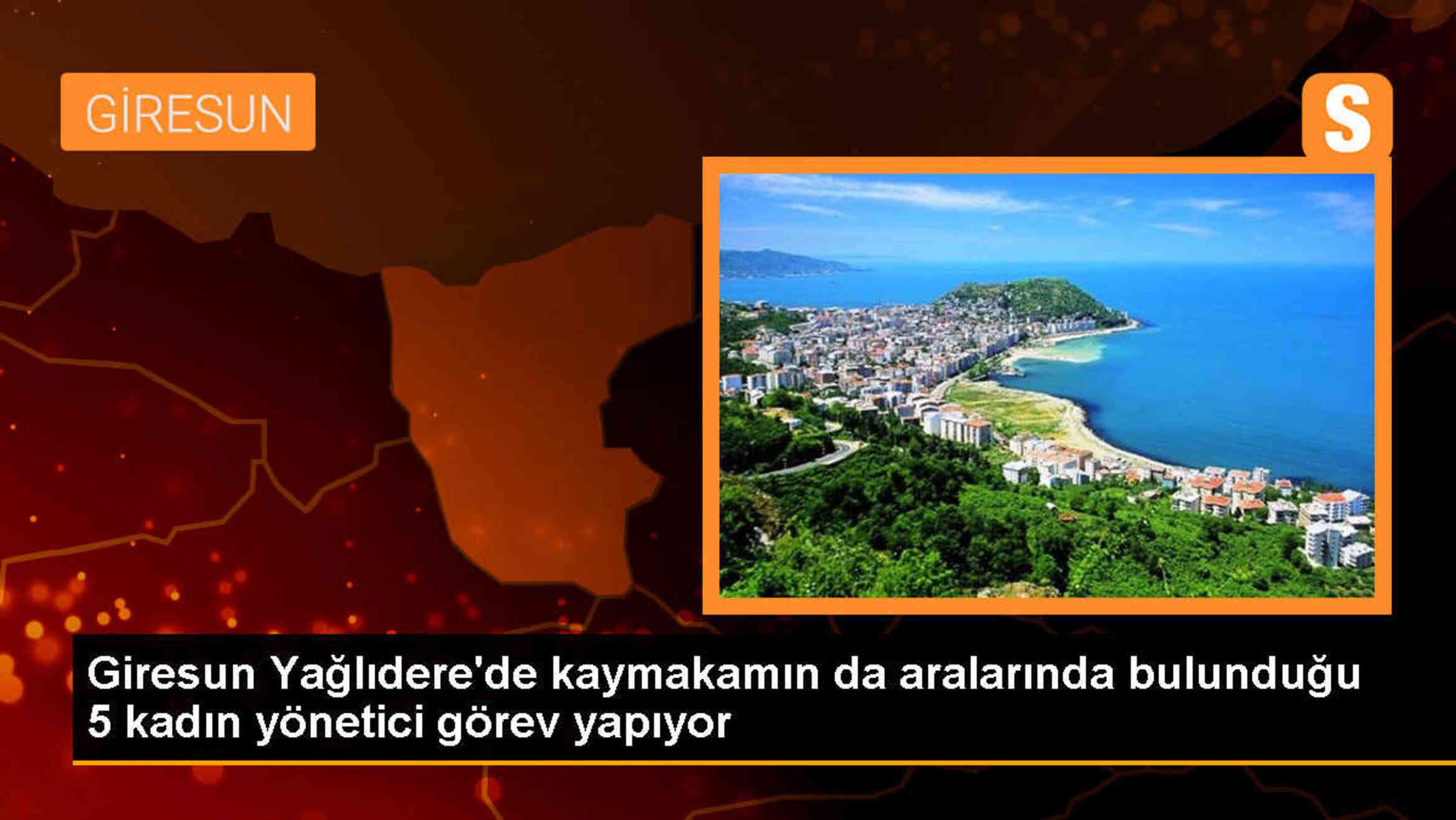 Yağlıdere\'de kamu kurumlarında 5 kadın yönetici görev yapıyor