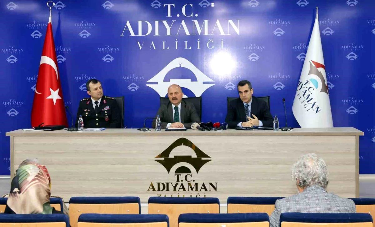 Adıyaman Valisi Osman Varol Güvenlik ve Asayiş Değerlendirme Toplantısı Gerçekleştirdi