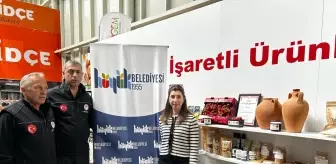 Hüyük'ün coğrafi işaretli organik çileği Konya Tarım Fuarı'nda ilgi gördü